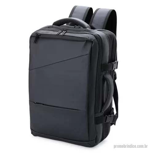 Mochila personalizada - Mochila Pasta para Notebook Expansível Personalizada