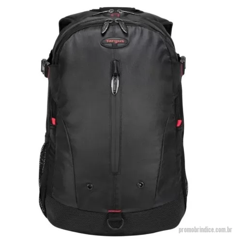 Mochila personalizada - A mochila Targus Terra é resistente e possui vários bolsos e compartimentos.  Além do compartimento acolchoado para notebooks de até 15,6