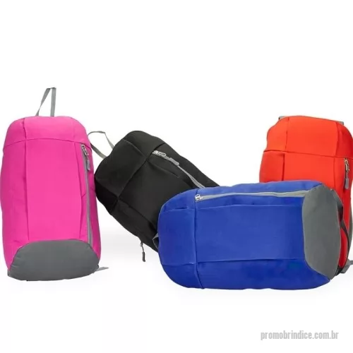 Mochila personalizada - Mochila Personalizada 19023B com sua logomarca. 20 anos ajudando a cotar Brindes Promocionais com várias empresas num único clique. Mochila Poliéster – 9 Litros  Descrição: Mochila confeccionada em poliéster impermeável, com fechamento em zíper e capacidade para até 9 litros. Conta com compartimento interno para melhor organização, bolso frontal com fechamento em zíper, alça superior em nylon e alças traseiras ajustáveis, garantindo conforto e praticidade no uso diário.  Especificações:  Material: Poliéster impermeável  Capacidade: 9 L  Fechamento: Zíper  Compartimentos:  1 compartimento interno  1 bolso frontal com zíper  Alças:  Alça superior em nylon  Alças traseiras ajustáveis  Dimensões:  Altura: 40 cm  Largura: 22 cm  Profundidade: 10 cm  Área aproximada para gravação (CxL):  18 cm × 8 cm  Peso aproximado: 208 gMochila Poliéster – 9 Litros  Descrição: Mochila confeccionada em poliéster impermeável, com fechamento em zíper e capacidade para até 9 litros. Conta com compartimento interno para melhor organização, bolso frontal com fechamento em zíper, alça superior em nylon e alças traseiras ajustáveis, garantindo conforto e praticidade no uso diário.  Especificações:  Material: Poliéster impermeável  Capacidade: 9 L  Fechamento: Zíper  Compartimentos:  1 compartimento interno  1 bolso frontal com zíper  Alças:  Alça superior em nylon  Alças traseiras ajustáveis  Dimensões:  Altura: 40 cm  Largura: 22 cm  Profundidade: 10 cm  Área aproximada para gravação (CxL):  18 cm × 8 cm  Peso aproximado: 208 gMochila Personalizada, 178428, B Brindes Promocionais. Clique e Cote no Portal PromoBríndice!