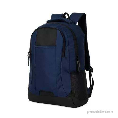 Mochila personalizada - Mochila Personalizada 09165 com sua logomarca. 20 anos ajudando a cotar Brindes Promocionais com várias empresas num único clique. Mochila impermeável em Oxford com revestimento em PU, capacidade máxima de 23 litros e fechamento em zíper com puxadores em nylon e plástico. Possui compartimento principal com divisória para notebooks de até 17,3 polegadas. Conta com compartimento frontal e dois bolsos laterais em malha com elástico, alça para encaixe em malas de viagem e revestimento em espuma respirável nas costas, nas alças de ombro e na alçaMochila impermeável em Oxford com revestimento em PU, capacidade máxima de 23 litros e fechamento em zíper com puxadores em nylon e plástico. Possui compartimento principal com divisória para notebooks de até 17,3 polegadas. Conta com compartimento frontal e dois bolsos laterais em malha com elástico, alça para encaixe em malas de viagem e revestimento em espuma respirável nas costas, nas alças de ombro e na alçaMochila Personalizada, 179209, Bets Brindes. Clique e Cote no Portal PromoBríndice!
