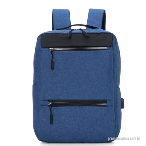 Mochila personalizada - Mochila de Nylon USB 20L -  42 x 31 x 11 cm