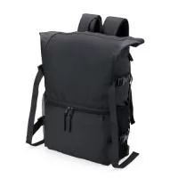 Mochila Dobrável 34L com Bolso Frontal Gigante – Versatilidade, Espaço e Conforto em um Só Produto  Com design moderno e funcional, esta mochila de 34 litros é ideal para quem precisa de espaço sem abrir mão da praticidade. Produzida em couro sintético e nylon resistente à água, ela conta com um bolso frontal gigante com zíper e compartimento interno para documentos ou celular, garantindo organização e segurança. O compartimento principal é espaçoso, com fechamento em velcro, permitindo que a mochila seja dobrada e fixada com fivelas ajustáveis. As laterais contam com bolsos telados e alças com regulagem, além de costas e alças acolchoadas para maior conforto durante o uso diário.  Especificações:  Altura: 54,5 cm  Largura: 29,7 cm  Profundidade: 13,8 cm  Área de gravação: 20 cm x 24 cm  Peso aproximado: 561 g