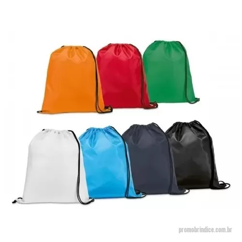 Mochila saco personalizada -  Sacochila padrão Materiais disponíveis : Nylon 210, nylon 70, Algodão ou jeans Estampa: Silk ou sublimada Medida 33 x 43 cm 