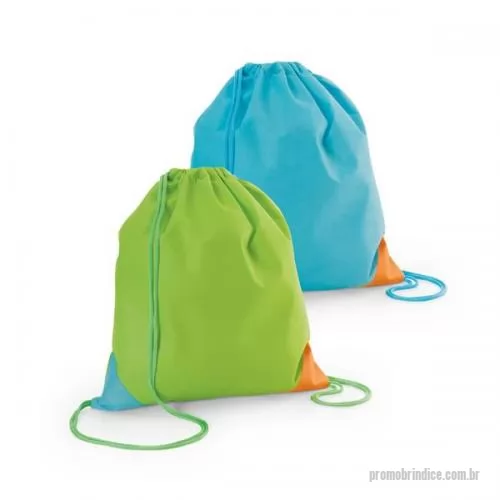 Mochila saco personalizada - MOCHILA SACO EM TNT