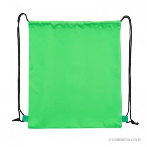 Mochila saco personalizada - Mochila saco em poliéster.