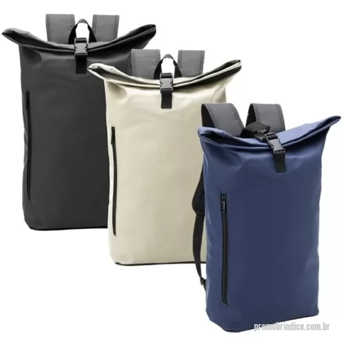 Mochila saco personalizada - Mochila 26 Litros  Descrição: A Mochila de Couro Sintético 26L é a opção perfeita para quem busca uma solução versátil para o dia a dia. Com um design moderno e descontraído, inspirado no formato de saco, ela se adapta facilmente a diversas ocasiões, como viagens, passeios, estudos ou trabalho. Feita em couro sintético resistente à água, proporciona proteção para os itens, mesmo em dias chuvosos. A mochila possui dois compartimentos funcionais: um bolso frontal com zíper para acesso rápido e prático aos itens essenciais, e um compartimento principal espaçoso com fechamento por fivela, garantindo segurança. Seu design flexível a torna uma excelente escolha para quem busca uma mochila para atender diversas necessidades.