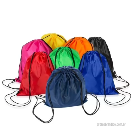 Mochila saco personalizada - Sacochila em Poliéster
