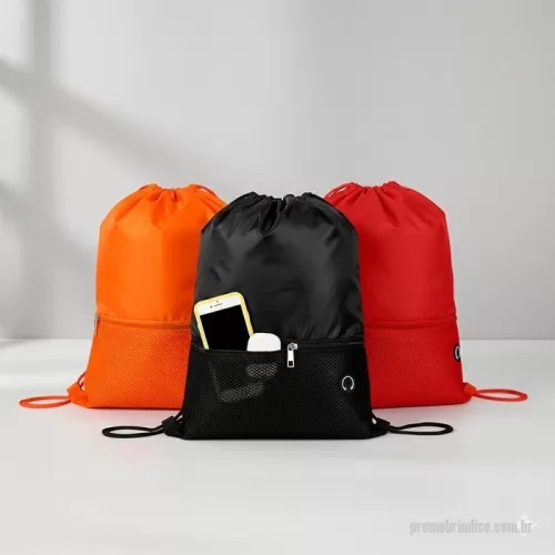 Mochila saco personalizada - Mochila Saco Poliéster - 44 x 34 cm