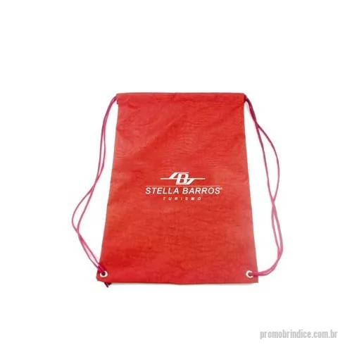 Mochila saco personalizada - SACOCHILA NYLON 60 RESINADO