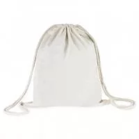 Mochila saco em algodão.
