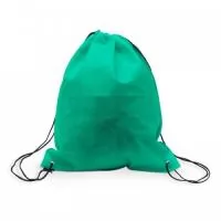 Mochila saco de tnt com costura termo selada.