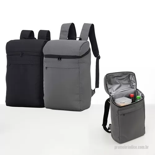 Mochila térmica personalizada - Mochila Térmica com Bolso Frontal