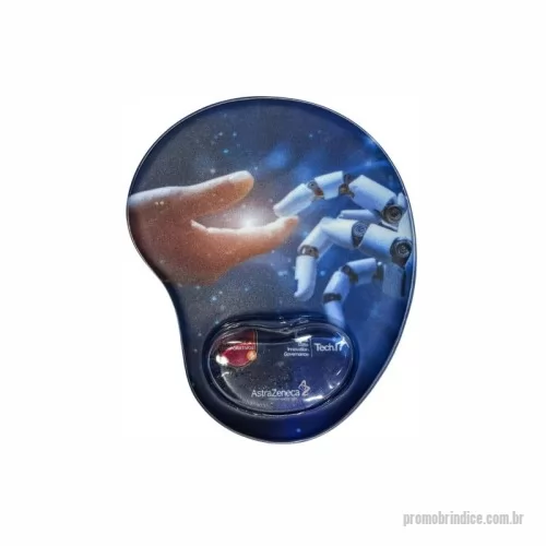 Mouse pad ergonômico personalizado - Mouse pad ergonômico - Personalizado - Medida: 21x25
