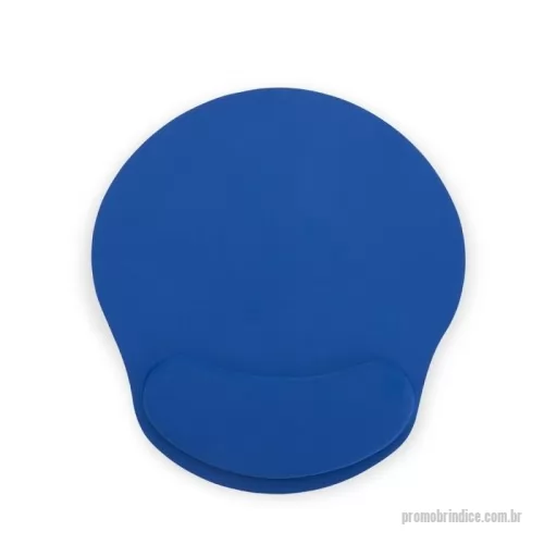 Mouse pad ergonômico personalizado - ouse pad ergonômico com apoio em espuma para o punho, superfície em tecido sintético e base em EVA.