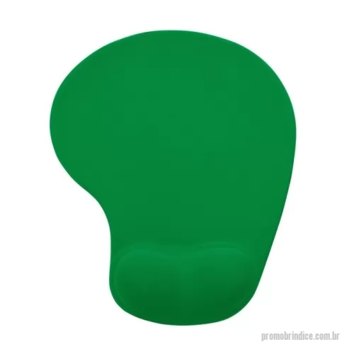 Mouse pad ergonômico personalizado - Mouse Pad ergonômico de neoprene com apoio de silicone para o punho. Parte inferior revestida com silicone antiderrapante.  Largura :  19,1 cm  Comprimento :  23,4 cm  Espessura :  0,3 cm