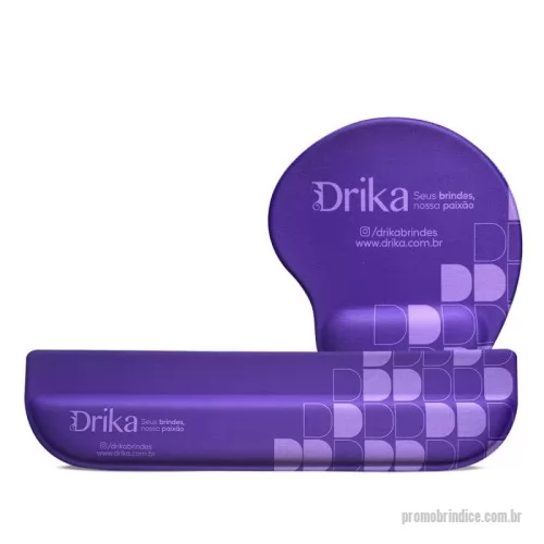 Mouse pad personalizado - Kit mouse pad ergonômetro e apoio para teclado
