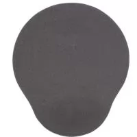 Mouse Pad ergonomico preto ideal para deixar a rotina diaria mais confortavél, Feito em Neoprene, que proporciona fácil deslizar do mouse sobre ele, também conta com um apoio de espuma para o punho que ajuda a prevenir possíveis lesões por esforço repetitivo ao longo de uma rotina prolongada.