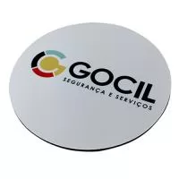 Material 100 personalizado%, produto nacional com altíssima qualidade. Garantia de funcionamento em mouse óptico ou a laser. Base em PVC impressa em 4 cores com laminação anti reflexo. 