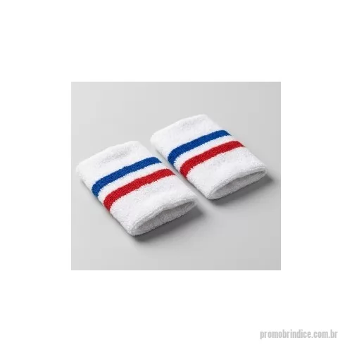 Munhequeira personalizada - Munhequeira de algodão poliamida