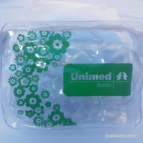 Necessaire em Pvc personalizado - Necessaire confeccionada em pvc cristal espessura 0,20mm medida 20x15x06cm