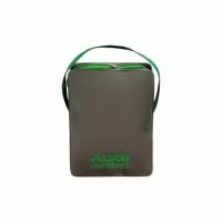 Necessaire com alça e fole - PVC ALLKLEAR FUME - Medida: 15x20x5
