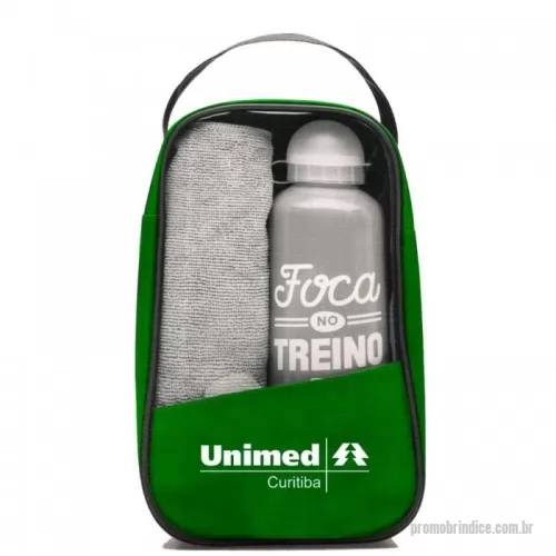 Nécessaire personalizado - Necessaire produzida em poliéster com frente em cristal e alça de mão, tamanho 24x09x14, com gravação em Silk 