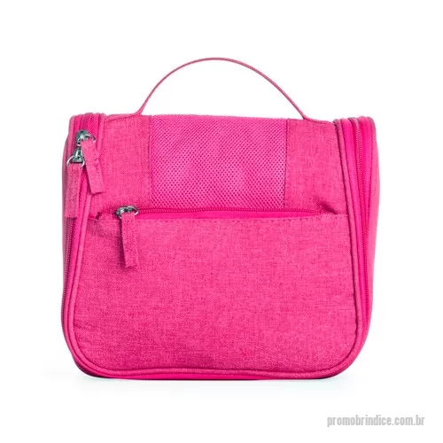 Nécessaire personalizado - Necessaire Rosa Personalizada