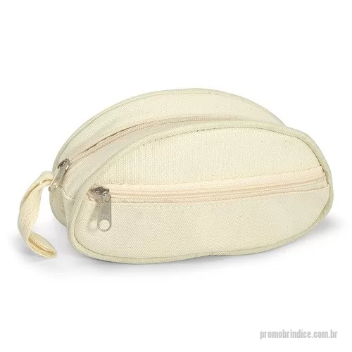 Nécessaire personalizado - Nécessaire Tecido com Bolso Frontal