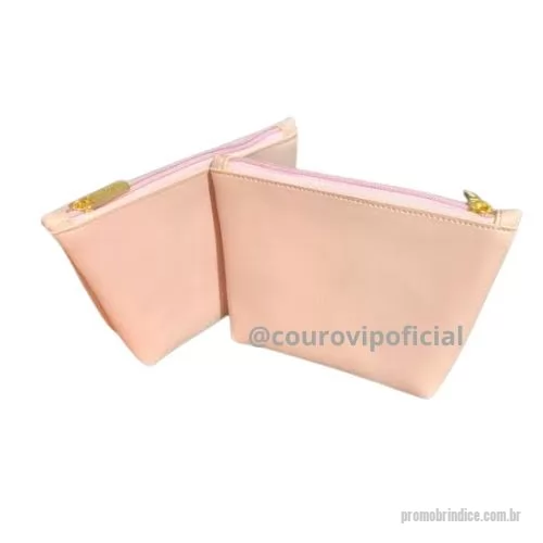 Nécessaire personalizado - NECESSAIRE COURO PERSONALIZADO  