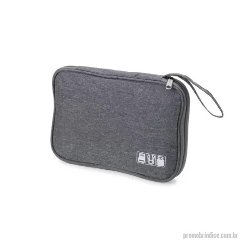 Nécessaire personalizado - NECESSAIRE ORGANIZADORA CABOS PERSONALIZADA COM LOGO 