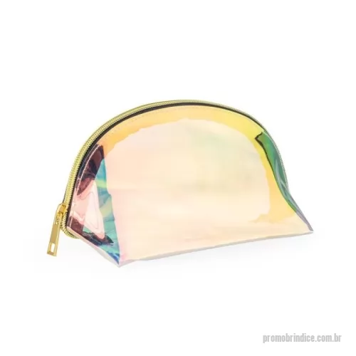 Nécessaire personalizado - Com a nossa nécessaire holográfica, você leva muito mais do que o necessário, leva estilo! Produzida em TPU resistente à água, ela oferece um visual único e encantador.
