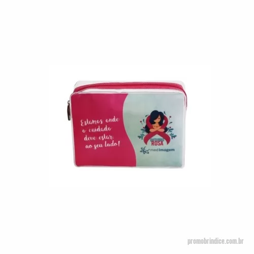 Nécessaire personalizado - Necessarie no PVC allklear medindo 20X15X5cm de fole, personalizada