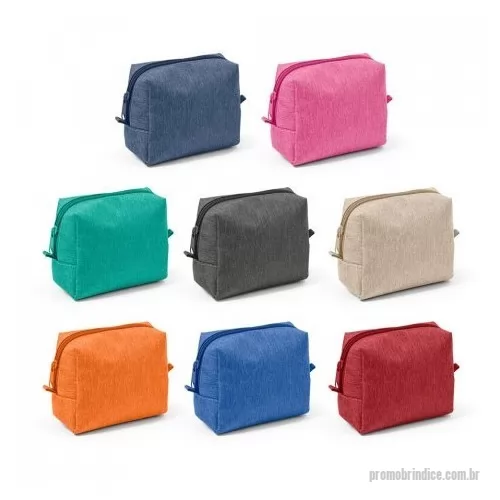 Nécessaire personalizado - Bolsa para cosméticos em 300D de alta densidade.
