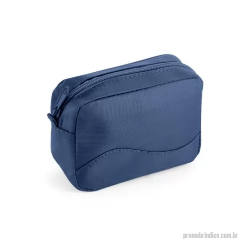 Nécessaire personalizado - Bolsa multiusos em microfibra com zíper. Disponível numa variada gama de cores.