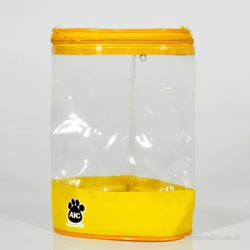 Nécessaire personalizado - Necessaire confeccionada em Nylon70  com transparencia em cristal, em todas as cores e tamanhos a definir.