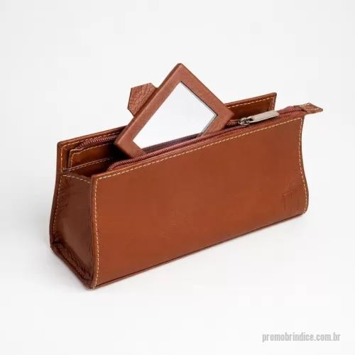 Nécessaire personalizado - Porta Maquiagem com espelho.