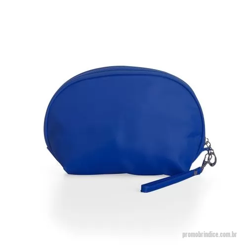 Nécessaire personalizado - Nécessaire de nylon resistente à água, acompanha alça de transporte.