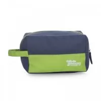 NECESSAIRE  MASCULINA  EM TECIDO COM LOGO PERSONALIZADA