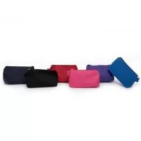 Necessaire de nylon com alça pequena 