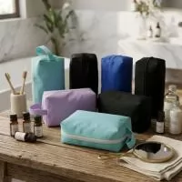 Necessaire Nylon com Alça personalizada com seu logotipo