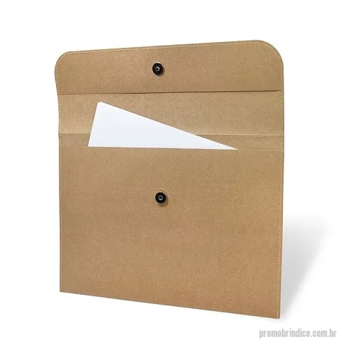 Pasta ecológica personalizada - Pasta Ecológica Modelo Envelope