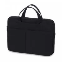 Pasta executiva para tablet e notebook até 13 polegadas a prova d’água. Confeccionada em poliéster a pasta tem o compartimento principal com o interior aveludado para maior proteção do notebook, além de 6 compartimentos externos e uma alça para encaixe em mala de viagem.