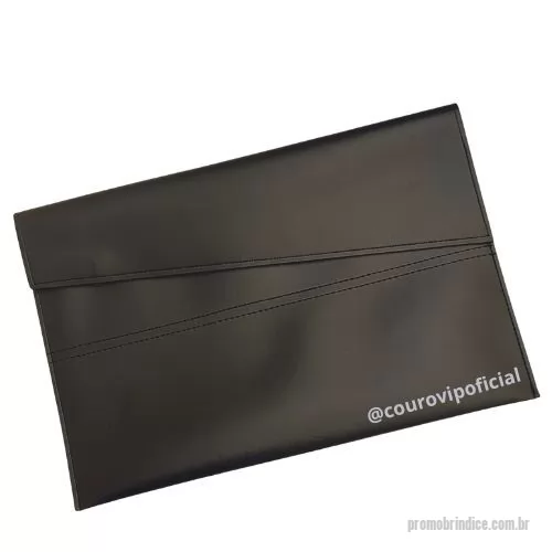 Pasta personalizada - PASTA ENVELOPE COURO FECHAMENTO COM 2 BOTÕES IMÃ