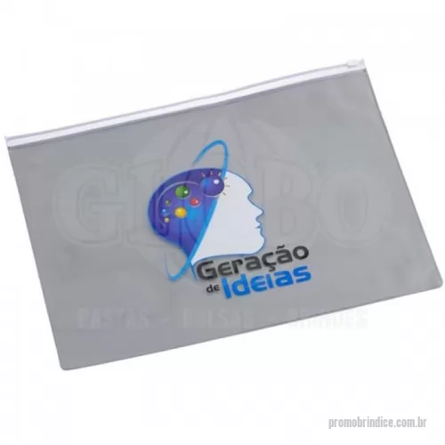 Pasta zip zap personalizada - Pasta zip zap, personalizada, solda opção de material  Pvc camurça /Pvc cristal / Pvc alklear