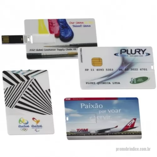 Pen Card personalizado - Pen Card - Personalizado - 4 GB e 8GB