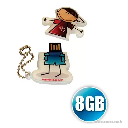 Pen Drive customizado personalizado - Pen Drive Customizado 8gb