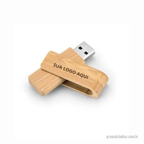 Pen Drive ecológico personalizado - Pen drive em bambu 8GB Personalizado. Transforme o armazenamento de dados em um brinde sofisticado com o nosso pen drive em bambu. Com 8GB de capacidade, este pen drive não é apenas um dispositivo prático, mas também um brinde corporativo que reflete a consciência ambiental da sua empresa. A natureza única dos materiais naturais significa que cada pen drive pode ter variações sutis na cor e no tamanho, bem como no resultado da impressão, tornando cada peça exclusiva. Com dimensões de 59 x 19 x 12 mm, é o brinde perfeito para empresa que busca impressionar com um presente eco-friendly e útil.