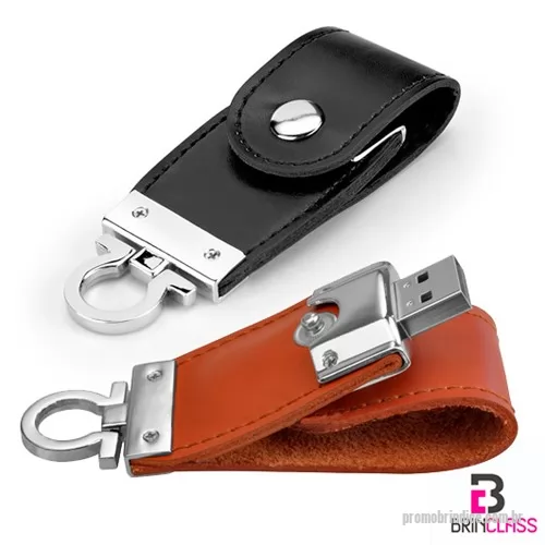 Pen Drive personalizado - Pen drive Couro 