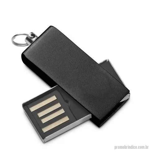 Pen Drive personalizado - Pen Drive UDP mini com 8GB em alumínio. Fornecida em caixa em PP. 