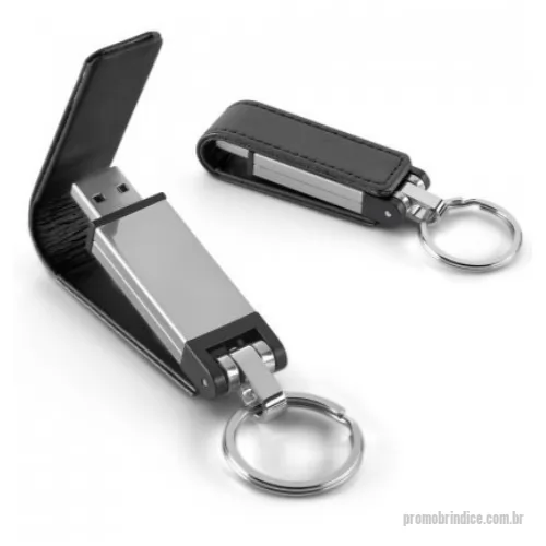Pen Drive personalizado - Pen drive em c. sintético com capacidade de 16GB. 80 x 21 x 16 mm